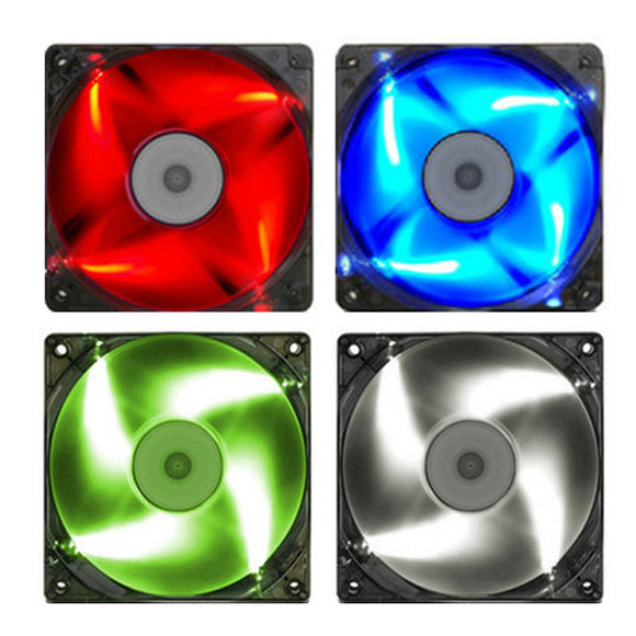 120x120x25mm Mining Miner LED Cooling Fan 40cm Cable 4 Color For ETH BTC Ethereum