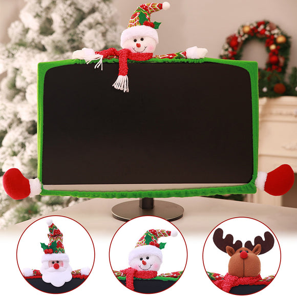 3 Style Christmas Computer Laptop LCD Screen Monitor Decor Cover Suit 19-27