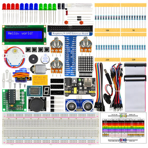 Freenove Ultrasonic Starter Kits For  Raspberry Pi 3 B+ With 358 Pages Detailed Tutorials Python C Java 171 Items 47 Projects RPi 3B+ 3B 3A+ 2B 1B+ 1A+ Zero W