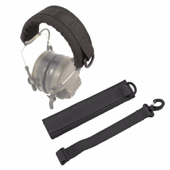 Hunting Tactical Headphone Cap Advanced Modular Headphone Spring Cover for Headphone Microphone Helm