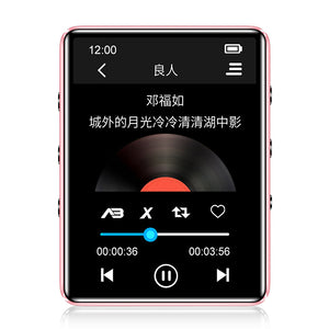IQQ X60 8GB Lossless MP3 MP4 Audio Video Player with Loudspeaker External Sound Support Alarm FM Recording