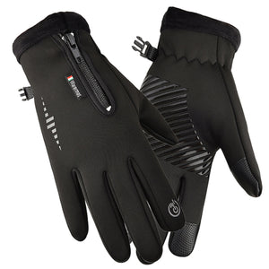 Men and Women Winter Antiskid Thermal Outdoor Sports Gloves Motorcycle Riding Skiing