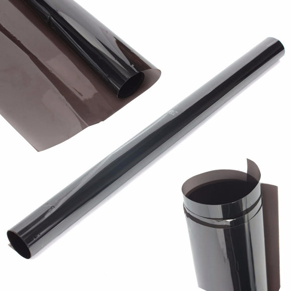 50*50cm Privacy Mirror Film Reflective Black Window Tint With 20% Transmittance