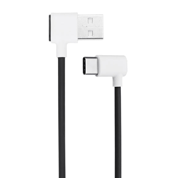 Bakeey 90 Degree Reversible Type C Charging Data Cable 3.28ft/1m for Xiaomi Mi Max3 Pocophone F1