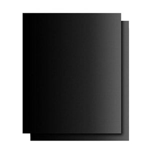 2PCS 33x40cm Outdoor BBQ Barbecue Reusable Resistant Non-stick Baking Grill Mats