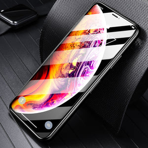 Bakeey 5D Curved Edge Screen Protector For iPhone XS Max/iPhone 11 Pro Max Anti Fingerprint Tempered Glass Film