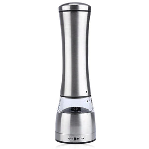 KCASA KC-AB11 Stainless Steel Manual Salt Pepper Mill Multifunction Kitchen Grinding Tool SILVER