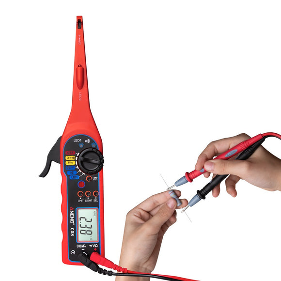 Power Electric Multi-function Auto Circuit Tester Multimeter Lamp Automotive Electrical Multimeter