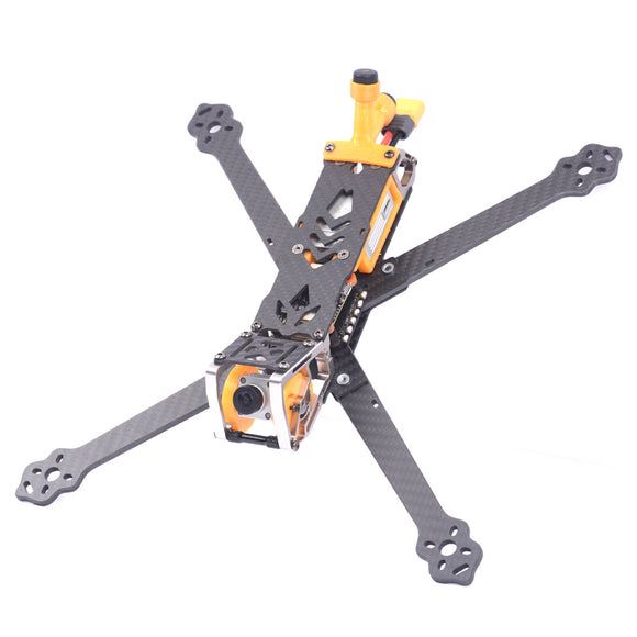 Skystars G730L HD 300mm Wheelbase 5mm Arm Thickness Carbon Fiber 7 Inch Frame Kit Compatible with DJI Air Unit For FPV RC Drone