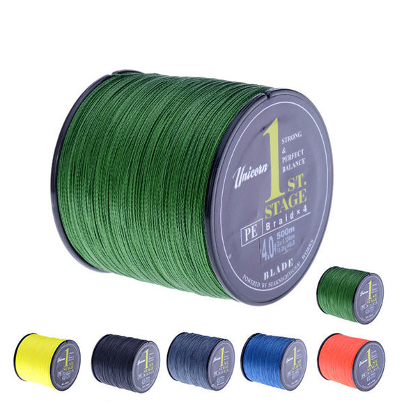 SeaKnight Brand 500M PE Braided Fishing Line Multifilament 20-60LB Fish Line