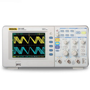 RIGOL DS1102E Digital Oscilloscope 100MHz 1GSa/S DSO SDS1102CML / ADS1102CML 2 Channels