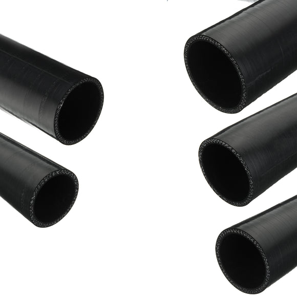Black 120 Degree Silicone Tube 150mm Length ID48/54/57/63/70mm Vacuum Hose Coolant Tube