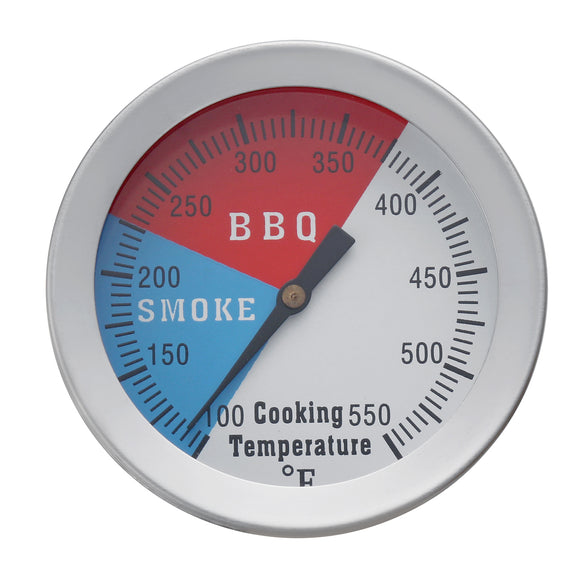 100-550 Temperature Thermometer Gauge Barbecue BBQ Grill Smoker Pit Thermostat