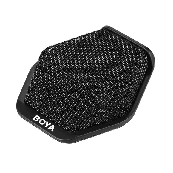 BOYA BY-MC2 Super-cardioid Condenser Conference Microphone with 3.5mm Audio Jack 5V USB Interface