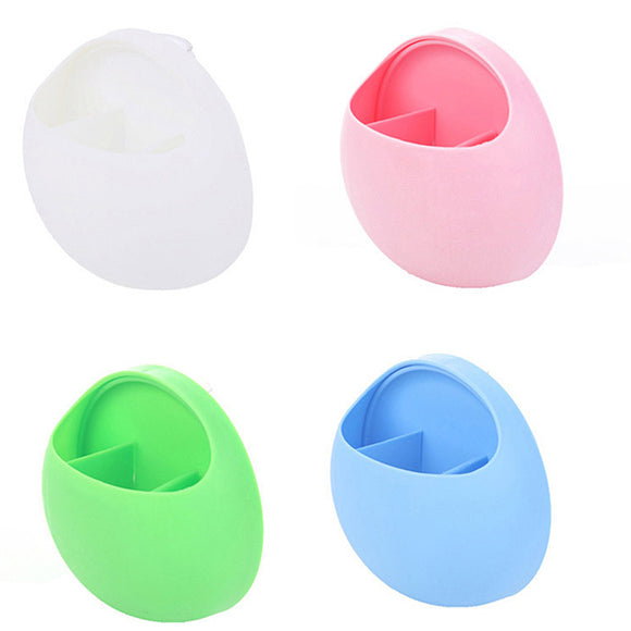 Multipurpose Suction Cup Toothbrush Holder Storage Shelf Bathroom Accessories Storage Baskets