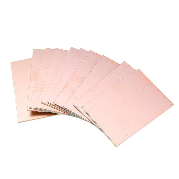100pcs 5x7cm Double-sided Copper PCB Board FR4 Fiberglass Board