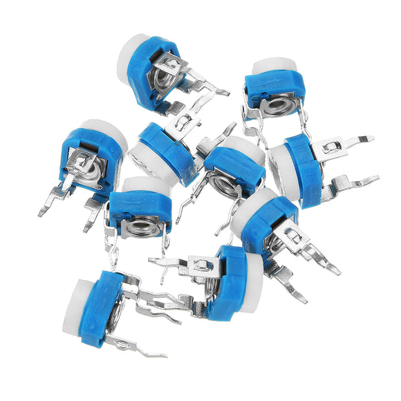 390Pcs Trimming Potentiometer Adjustment 100ohm-1Mohm RM065 Variable Resistors Assortment Kit