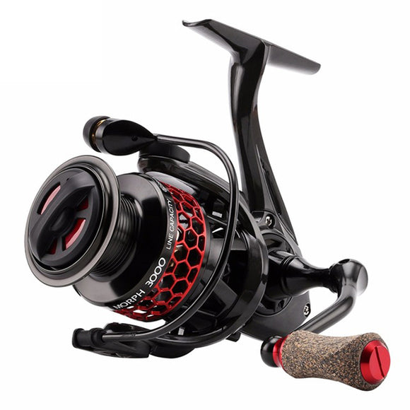 SeaKnight MORPH 2000 3000 5.2:1 10+1BB Spinning Fishing Reel C60 Carbon Fiber 8/10KG Fish Wheel