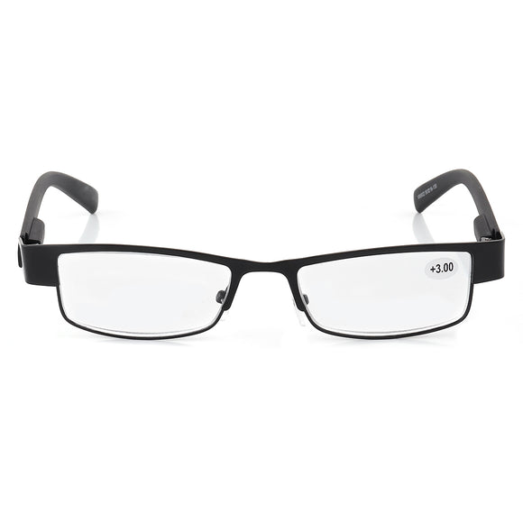 KCASA Metal Frame Anti Fatigue Presbyopic Best Reading Glasses Strength Magnifier