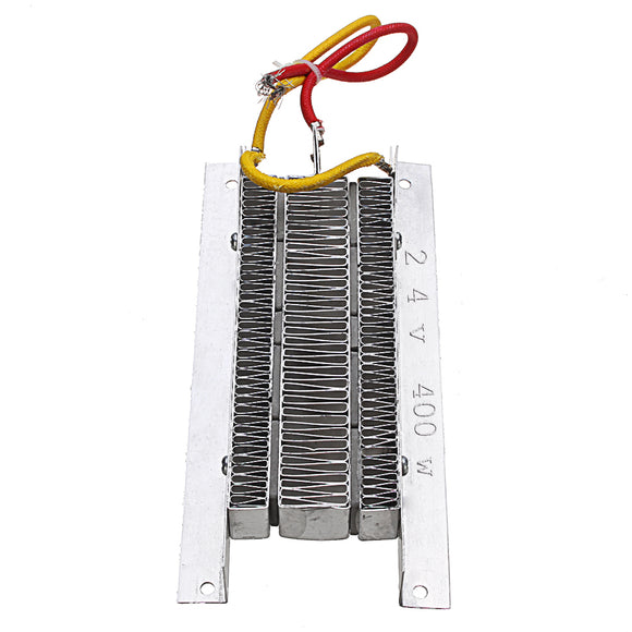400W 24V PTC Air Heater Electric Ceramic Thermostatic Insulation PTC Heating Element Heater