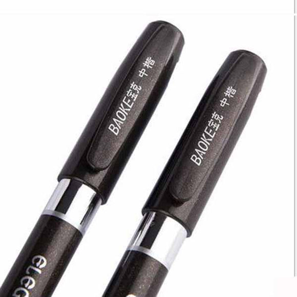 Baoke Beautiful Brush Calligraphic Pen Soft Brush S1S2S3 Gel Pen 10 Pcs