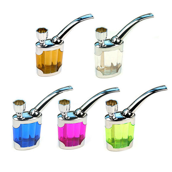 Honana NB-SP003 Water Smoking Pipe Portable Herb Tobacco Pipe Hookah Filter Cigarette Tube