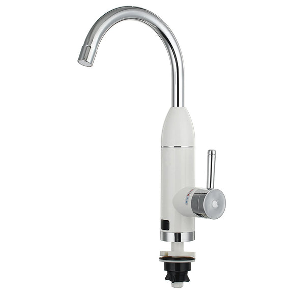 Instant Electric Faucet Tap Hot Water Heater LED Display Bathroom Kitchen