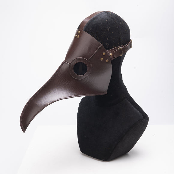 Halloween Plague Doctor Bird Steampunk Mask Long Nose Beak Cosplay Costume Props