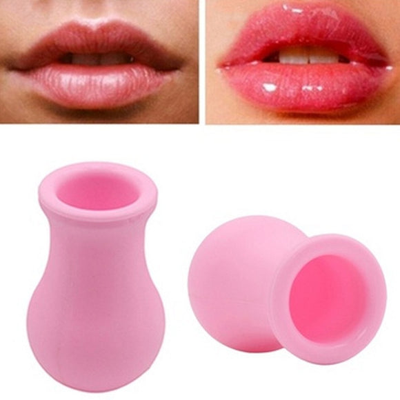 Women Silicone Sexy Lips Plumper Natural Fuller Pouty Smooth Lip Plump Enhancer Tool