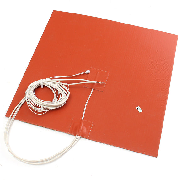 30X30CM 750W 220V Silicone Heater Bed Pad w/ Thermistor For 3D Printer