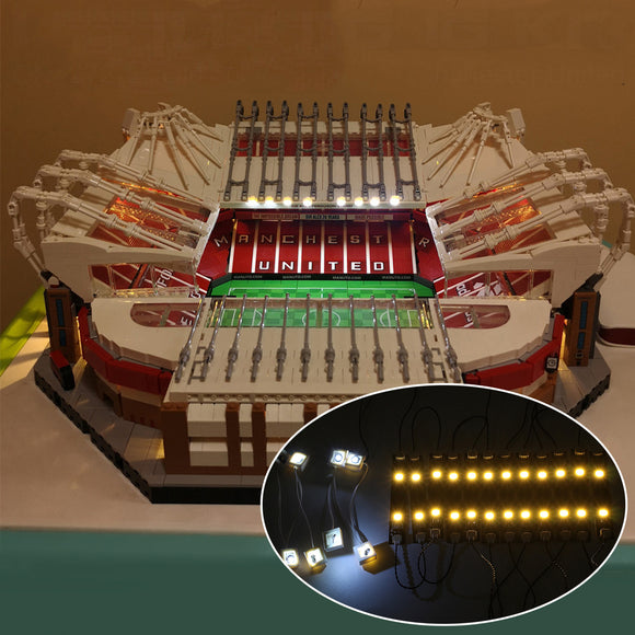 DIY LED Light Lighting Kit ONLY For LEGO 10272 Old Trafford Bricks Toy