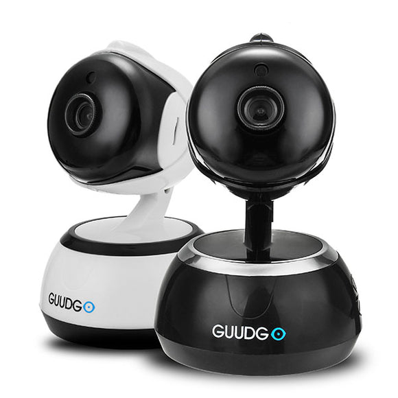 GUUDGO GD-SC02 720P Cloud Wifi IP Camera Pan&Tilt IR-Cut Night Vision Two-way Audio Motion Detection Alarm