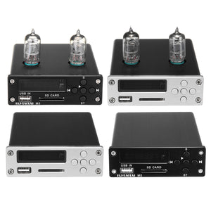 PJ.MIAOLAI M5 6J1 Vacuum Tube Pre-Amplifier USB DAC Stereo HiFi Buffer Music Player