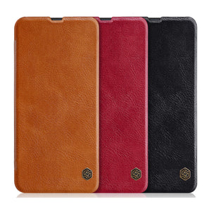 NILLKIN Flip Shockproof Card Slot Holder PU Leather Protective Case for Samsung Galaxy M30 2019