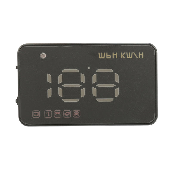 Uinversal A1000 Car HUD Head Up Display OBD2 OBD II Overspeed Warning System