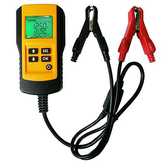 12V LCD Display Automotive Car Vehicle Digital Battery Tester Analyzer Tool