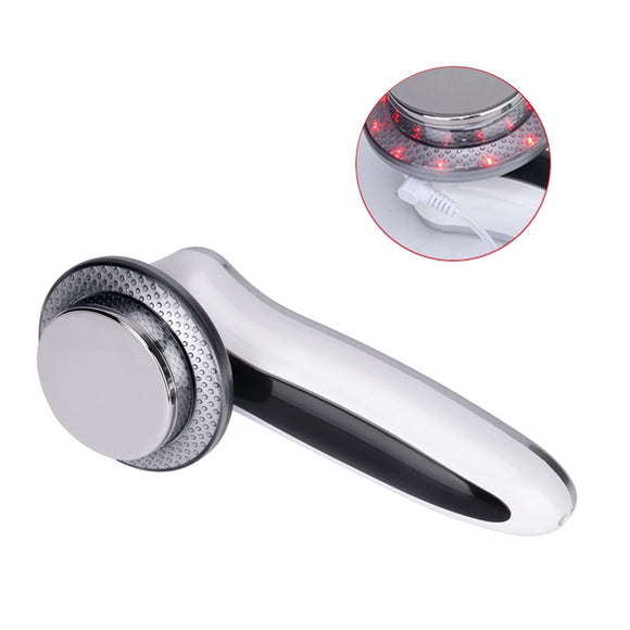 6 in 1 LED Color Light Ultrasonic Facial Skin Beauty Machine Positive & Negative Ions Decrease Scars Promote Blood Circulation Detoxification