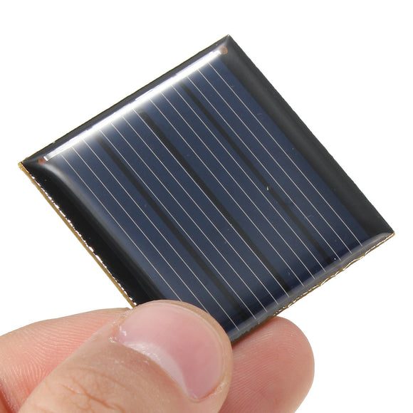 10PCS 2V 0.14W 70MA 40 x 40 x 3.0mm Polycrystalline Silicon Solar Panels Epoxy