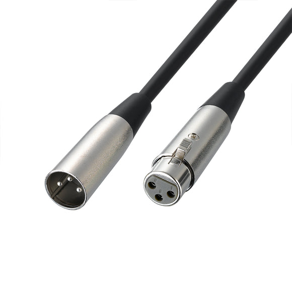 REXLIS 2055 1/ 1.8/ 3M XLR 3 Pin Male to XLR 3 Pin Female Microphone Audio Cable