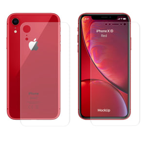 Enkay Front Back Rear Screen Protector For iPhone XR 3D Curved Edge Hot Bending Soft PET Film