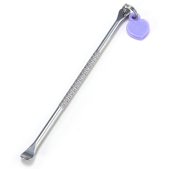 100Pcs Silver Alloy Ear Pick Wax Curette Remover Cleaner Earpick Spoon Stick