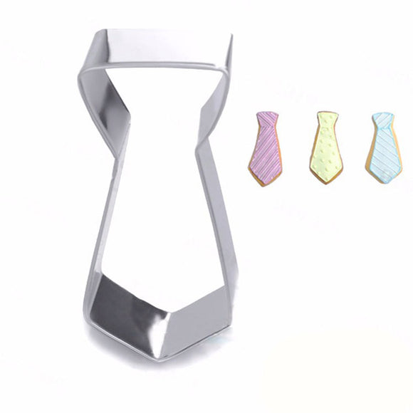 Wedding Tie Stainless Steel Cookie Cutter Fondant Cake Mold Creative Baking Tools