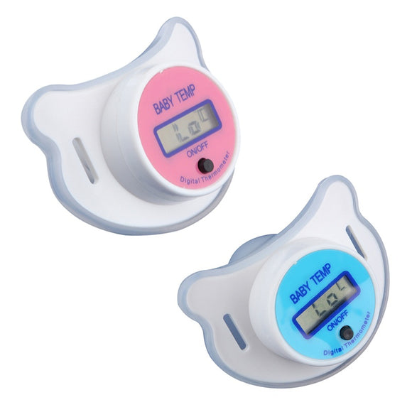 Digital Thermometer Safety Baby Infant Toddler Child Digital Dummy Soother Pacifier Oral Thermometer