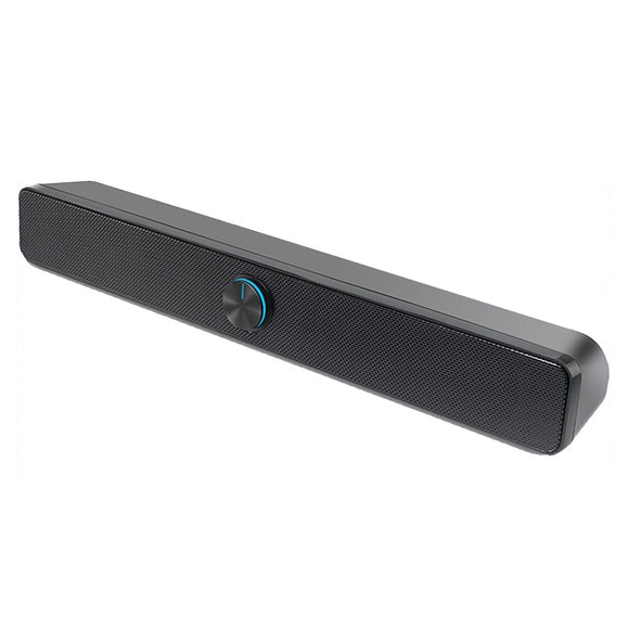 SADA V-193 USB Powered 3.5mm Audio Wired Stereo Computer Speaker Soundbar