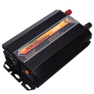 1200W 12/24V-220V Solar Inverter Modified Sine Wave with Sigital Display Dual USB Multiple Outlets