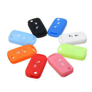 Car Key Case Cover 2 Button Silicone remote key Cover Case For Mercedes