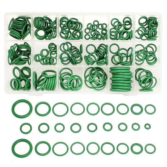 265Pcs R134 Air Conditioning O-Ring Rubber Rings Waterproof Washer