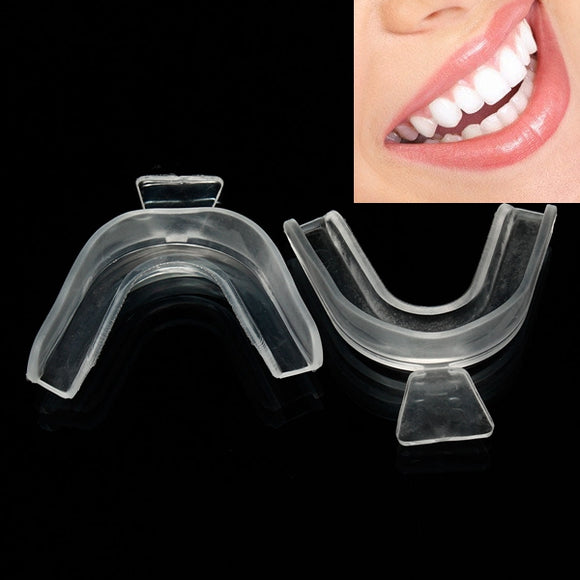 5 Pairs of Transparent Night Guard Teeth Whitening Grinding Mouth Trays Shield Gum Dental Equipment