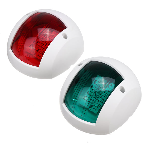 2pcs LED Navigation Lights Signal Lamp For Port Starboard Marine Boat