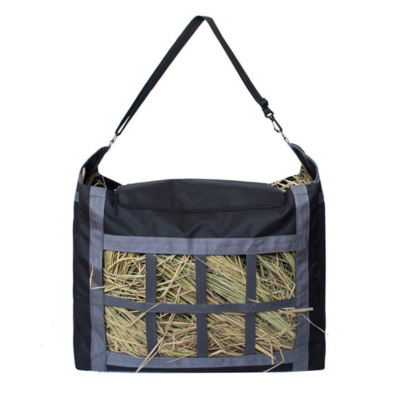 Hay Weed Storage Bag Horse Grass Bag Cobweb Grid Net Weaving Garden Food Feeder Holds